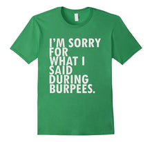Funny Saying TShirt Burpee Gym Workout Fitness T Shirt