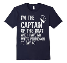 Funny Boat Captain Lover Owner Dad Men Apparel Gift T-Shirt