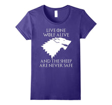 Live One Wolf Alive and the Sheep Are Never Safe Shirt