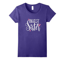 Biggest Sister Shirt Family Tribe Matching Daughter Kids