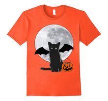Halloween Batcat Black Bat Cat Shirt