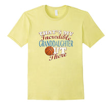 Distressed Basketball Granddaughter Grandma Grandpa T-Shirt