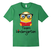 Team KINDERGARTEN TSHIRT Teacher Emoji Book Nerd