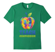 Cute Teach Compassion T-Shirt Autism Awareness Day Gifts