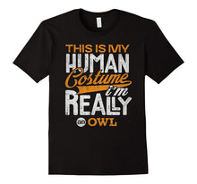 Owl Halloween Costume Shirt Funny Party Gifts Tee