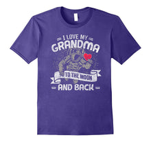 I Love My Grandma to the Moon and Back T Shirt Gift Tee