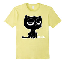 Funny Meh Cat T-Shirt - Cute Kitty Tee Shirt