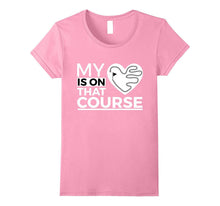 Cross Country Mom Shirt My Heart Is on That Course Tshirt