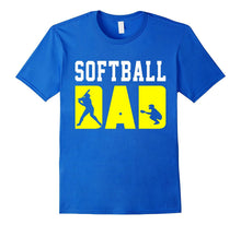 Proud Softball Dad Father Day Funny Shirt Gift