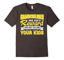 Funny Grandma T-Shirt Grandchildren Are Gods Reward Shirt