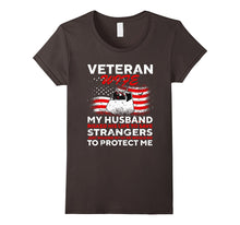 Risk Veteran Wife Husband Save Stranger T-Shirt