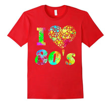 1980's Shirt - I Love the 80s Shirt - Colorful Party Tee