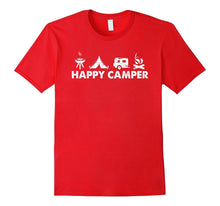 Happy Camper T-Shirt Funny Camping Shirt