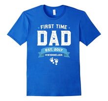 First Time Dad Tee Dad to Be Father's Day T-Shirt Baby