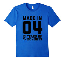 13th Birthday Shirt Gift Age 13 Year Old Boy Girl Tshirt Tee