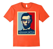 Abraham Lincoln Tshirt Wearing US Glasses