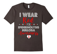 I Wear Red for Epidermolysis Bullosa Awareness Support Shirt