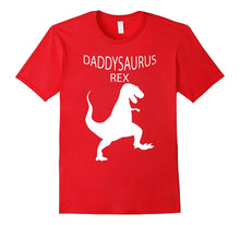 Daddysaurus Rex T Shirt for Dady  Funny Dinosaurus