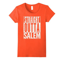 STRAIGHT OUTTA SALEM Halloween Costume Witch Funny T-Shirt