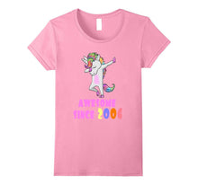 Awesome Since 2006 Birthday Girl Unicorn Dab Tshirt