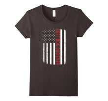 American Red Best Dog Dad Ever Flag Shirt Father's Day Gift