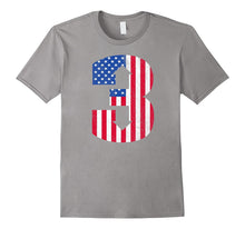3 Up 3 Down T-Shirt Baseball Flag Shirt