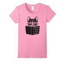 Funny Kitten Meow Cat T-Shirt | How to Train Your Human Tee