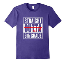 Funny Straight Outta 6th Grade T Shirt Sixth Grade Graduate