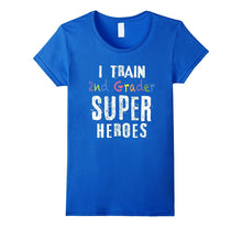I Train 2nd Grader Superheroes T-Shirt Teacher Gift Shirt