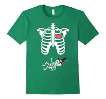 Baby Skeleton Maternity Shirt. Halloween Tshirt for Wife