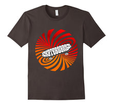 Skateboard Retro Illusion Red 70th Disco Skater LOL T-Shirt