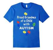 Autism Awareness T-Shirt - Proud Grandma