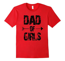 Mens Dad of Girls T Shirt. Dad's Girls T-Shirt