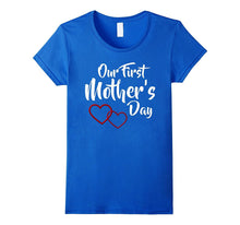 Cute Our First Mother's Day Lovely Hearts Shirt