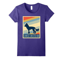 Retro Chinese Crested Dog Shirt