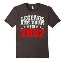 Legends Are Born in 2002 15 Years Old Birthday Gift T-Shirt