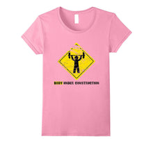 Body Under Construction Gym Humor T-Shirt - Dad Bod Mom Bod