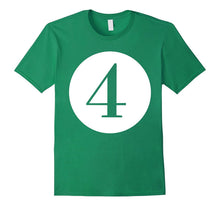 Number 4 T-Shirt for Adults & Kids