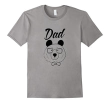 2017 Dad Panda Polar Bear Shirt Cool Grandpa Glasses Bow Tie