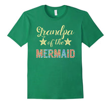 Mens Grandpa of the Mermaid TShirt
