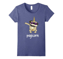 Pugicorn Dabbing Dance Funny Novelty Tshirt