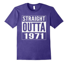 Straight Outta 1971 Birthday Gift Idea Funny T-Shirt