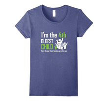 I'm the 4th Oldest Child Hands Up in the Air Kid Rivalry Tee