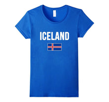 Iceland T-Shirt Icelandic Flag Tee Shirt
