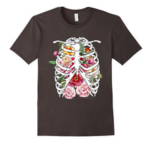 Flower Skull T-Shirt Sugar With Roses for Women Girls Mens