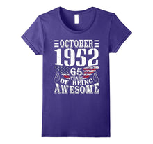 Legends Born in OCTOBER 1952 Gift 65 Yrs Years Old Awesome