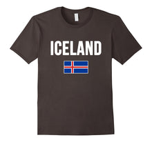 Iceland T-Shirt Icelandic Flag Tee Shirt