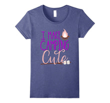 I Make Camping Cute Shirt Daughter Kids Girls Glamping Camp