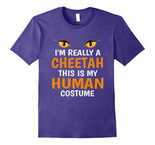I'm Really Cheetah This Is My Human Costume Halloween Shirt