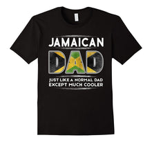 Mens Jamaican Dad Is Much Cooler Father's Day T-Shirt Flag